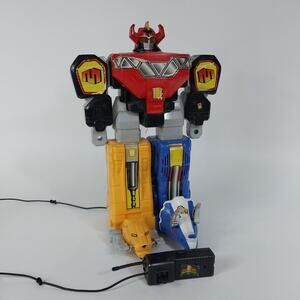 Vintage 1994 Mighty Morphin Power Rangers‎ Megazord 14" Remote Control